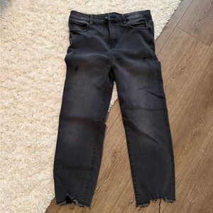 Women’s high rise straight jeans